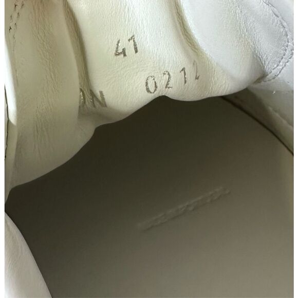 GIVENCHY Logo Leather City Sport Slip-on Sneakers Black & White Size US 11 $675 - Picture 11 of 12